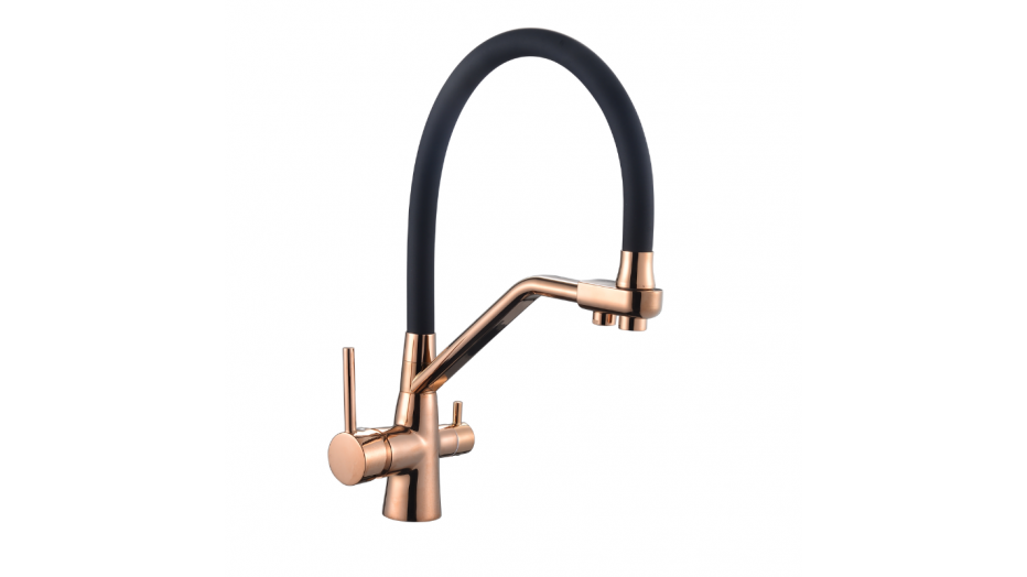 3 in 1 Faucet Pivot (Rose Gold)