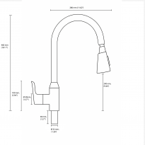 3 in 1 Faucet Stretch PREMIUM