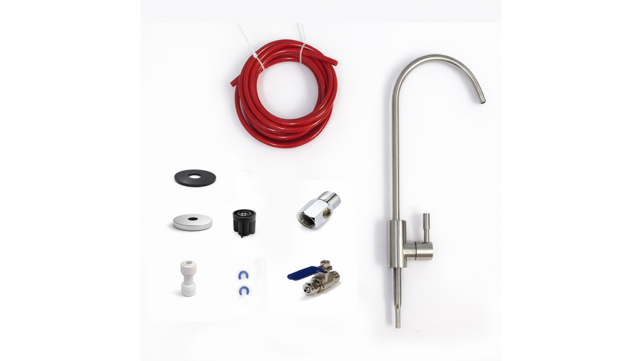 Installation KIT under 1/4'' with Faucet American S.S.