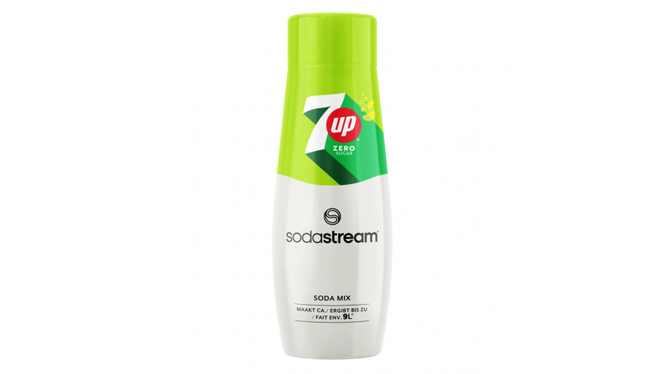 SodaStream 7UP ZERO – Σιρόπι 440ml για Ανθρακούχο Αναψυκτικό (ΧΩΡΙΣ ΖΑΧΑΡΗ)