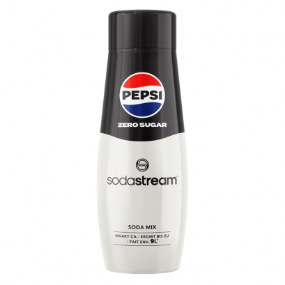 SodaStream Pepsi Zero – Σιρόπι 440ml για Ανθρακούχο Αναψυκτικό (ΧΩΡΙΣ ΖΑΧΑΡΗ)