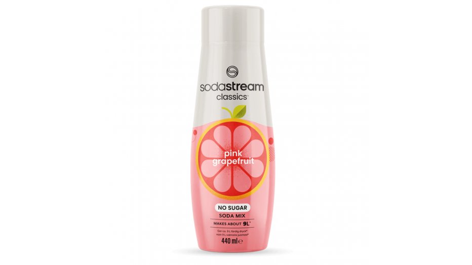 SodaStream Pink Grapefruit – Σιρόπι 440ml για Ανθρακούχο Αναψυκτικό (ΧΩΡΙΣ ΖΑΧΑΡΗ) SodaStream Pink Grapefruit – Σιρόπι 440ml για Ανθρακούχο Αναψυκτικό (ΧΩΡΙΣ ΖΑΧΑΡΗ)