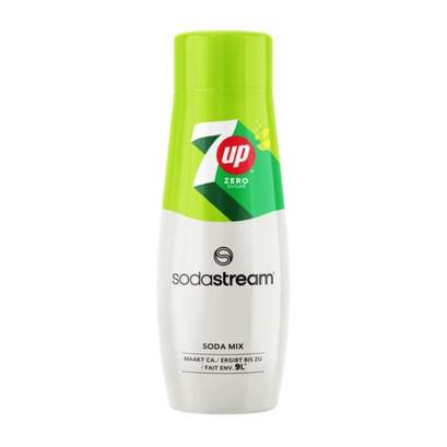 SodaStream 7UP ZERO Syrup 440ml for Sparkling Drink (SUGAR-FREE)