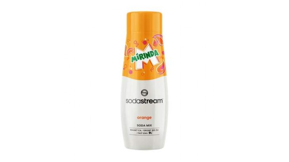 SodaStream Mirinda Orange Syrup 440ml for Sparkling Drink