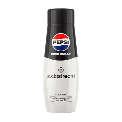 SodaStream Pepsi Zero – Σιρόπι 440ml για Ανθρακούχο Αναψυκτικό (ΧΩΡΙΣ ΖΑΧΑΡΗ)