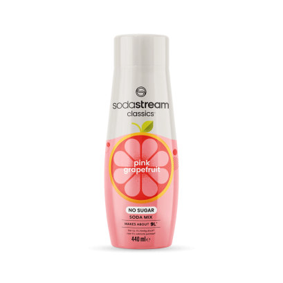 SodaStream Pink Grapefruit – Σιρόπι 440ml για Ανθρακούχο Αναψυκτικό (ΧΩΡΙΣ ΖΑΧΑΡΗ)
