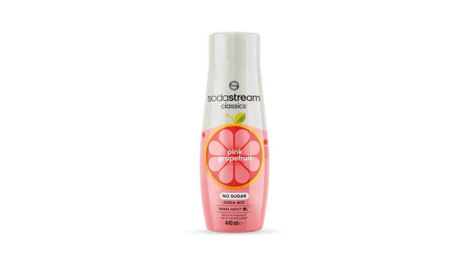 SodaStream Pink Grapefruit – Σιρόπι 440ml για Ανθρακούχο Αναψυκτικό (ΧΩΡΙΣ ΖΑΧΑΡΗ) SodaStream Pink Grapefruit – Σιρόπι 440ml για Ανθρακούχο Αναψυκτικό (ΧΩΡΙΣ ΖΑΧΑΡΗ)