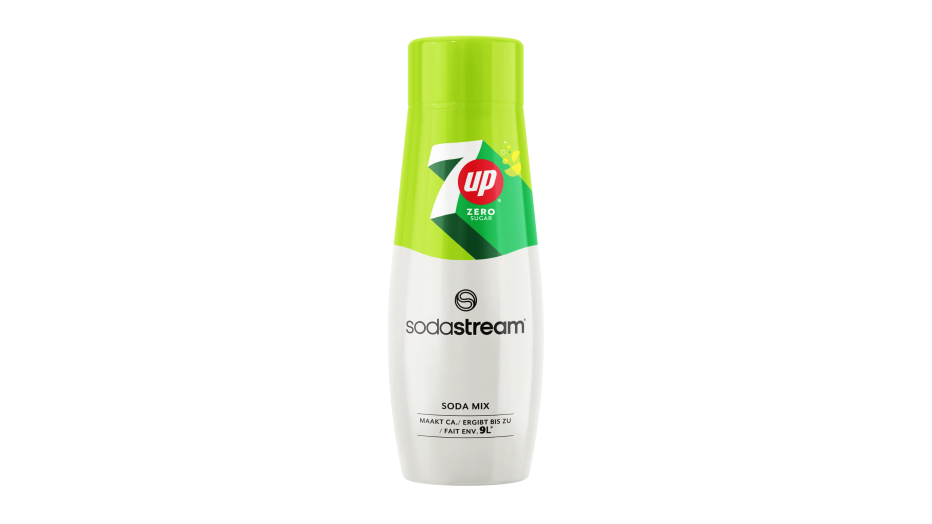 SodaStream 7UP ZERO – Σιρόπι 440ml για Ανθρακούχο Αναψυκτικό (ΧΩΡΙΣ ΖΑΧΑΡΗ)