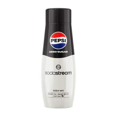 SodaStream Pepsi Zero Syrup 440ml for Sparkling Drink (SUGAR-FREE)