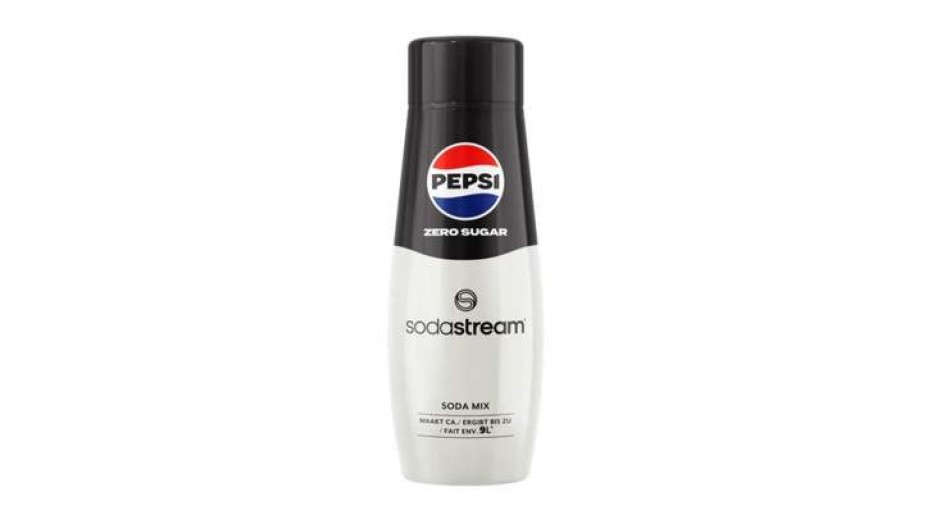 SodaStream Pepsi Zero – Σιρόπι 440ml για Ανθρακούχο Αναψυκτικό (ΧΩΡΙΣ ΖΑΧΑΡΗ)