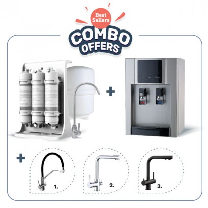 COMBO: SMALL DIY RO (Midea) + VI 430 + τρίοδη βρύση